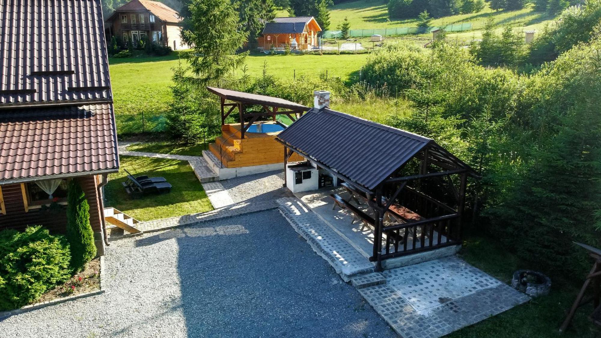 Villa Vivien Vendeghaz Borzont Esterno foto